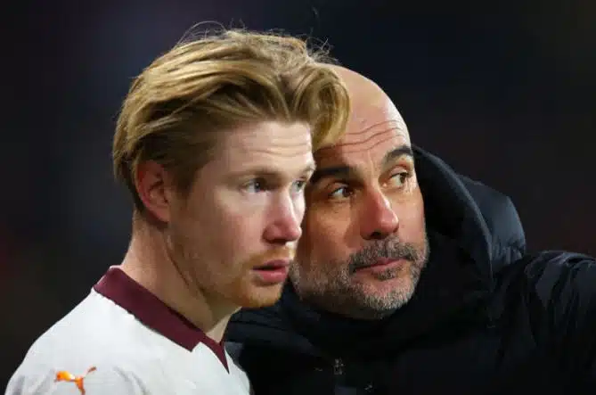 Kevin de Bruyne remains unavailable until after international break – Confirms Pep Guardiola 