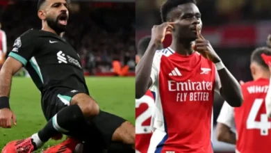 Salah’s late goal frustrates Arsenal’s efforts to close gap in EPL race