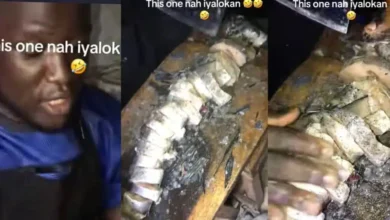 Drama as customer insists fish seller divide single fish into 33 pieces