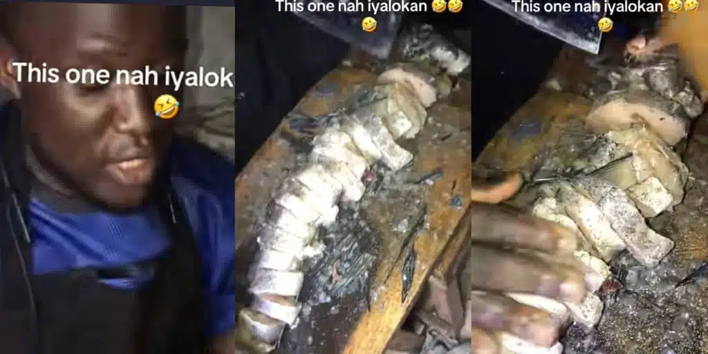 Drama as customer insists fish seller divide single fish into 33 pieces
