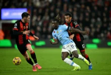 EPL: Man City’s unbeaten run ends at Bournemouth, Liverpool go top